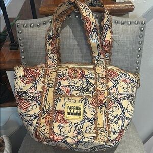Paprika Japan Tokyo Print Tote Vinyl EUC